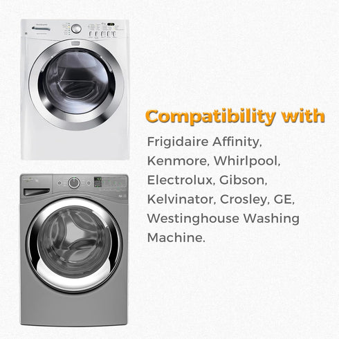 131763202 131763256 Washer Door Lock Switch with 131763310 1317633 Door Striker, Replacement for Frigidaire Whirlpool Electrolux Kenmore Gibson, Replace 1317632 131763200 131763255 131269400