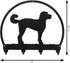 SWEN Products Labradoodle Metal Key Chain Hanger - Leash Holder...