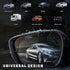 2 PCS Car Rearview Mirror Film, 3.93" x 5.7" Waterproof Mirror Films, Anti-Fogging Rear View Safe Driving Sticker Film for Most Vehicles, Universa...