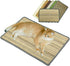 Cat Scratching Pad, 23.6 x 15.7inch Sisal Cat Scratch Mat with Velcro Tapes,Stick on Floor Scratch Pad for Cat Wall Scratcher,Horizontal Cat Scrat...