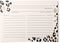50 Gold Foil Cheetah Print Recipe Cards from Dashleigh, 4x6 inches, Double-Sided...