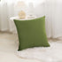 Elegant Comfort Velvet Cushion Covers Pack of 2, Velvet Soft Solid Decorative Square Throw Pillow Covers Set Cushion Case for Sofa Bedroom Car 18 ...