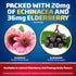 Defend-EEZE Immune Support Dietary Supplement Lozenges, 100% Daily Value of Zinc, Vitamins C & D per Dose, with Echinacea & Elderberry, Elderberry...
