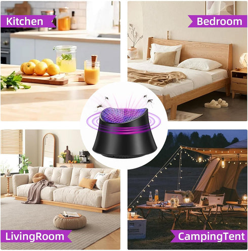 Indoor Insect Trap,Fruit Fly Trap Indoor for Home,Gnat Traps for House, Mosquito Traps,Zapper Fly Traps Catcher for Mosquito Hanging on The Wall,B...