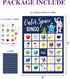 Space Bingo Game, Outer Space Party Games Bingo Cards for Adults, Space Birthday Bingo, Space Party Favors Supplies Decorations, 24 Players Bingo ...