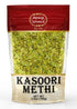 Spicy World Dried Fenugreek Leaves (Kasoori Methi) 3.5oz Box (100g) - All Natural | Vegan | Gluten Friendly | NON-GMO | Indian...