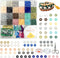 SEMATA Tassels Clay Beads for Bracelet Kit Friendship Bracelet Making Kit Jewelry Making Kit for Adults Clay Bead Set Clay Beads Bracelet Making K...