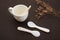 DUEBEL Caviar Spoons Set, 3.15 Inch White Mother of Pearl Roe Spoons for Caviar, Egg, Coffee Serving (White, 8cm x 2.3cm) (6)...