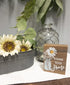 Inspirational Wood Grain Mini Block Sign, 4" (Bless This Home)...