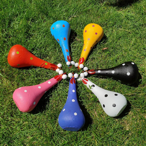 Chicken Statue Silly Chicken Decor Resin Statue Ornaments with Long Neck Handmade Unique Ornament for Home Garden Backyard Decoration(Black)...