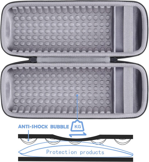 co2CREA Hard Case Replacement for Ultimate Ears UE MEGABOOM 3 Portable Bluetooth Wireless Speaker (Black case for Speaker)......