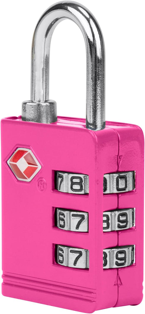 Travelon Travelon Tsa Luggage Lock Luggage Lock, Pink...
