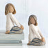 Willow Tree Joyful Child (Darker Skin Tone & Hair Color), Sculpted Hand-Painted Figure...