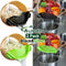 2PACK AUOON Clip on Strainer for All Pots Pans - Silicone Pasta Strainer Kitchen Colander for Draining Noodles Spaghetti Ground Beef Grease?Easy t...