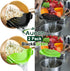 2PACK AUOON Clip on Strainer for All Pots Pans - Silicone Pasta Strainer Kitchen Colander for Draining Noodles Spaghetti Ground Beef Grease?Easy t...