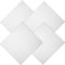 Dryer Vent Grill Dryer Vent Screen with Aluminum Built Bird Guards Inserts Stop Variety Birds Nesting in Dryer Vents and Bathroom Exhaust Vents Outdoor, 3 Inch to 8 Inch(4 Pack)