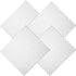 Dryer Vent Grill Dryer Vent Screen with Aluminum Built Bird Guards Inserts Stop Variety Birds Nesting in Dryer Vents and Bathroom Exhaust Vents Outdoor, 3 Inch to 8 Inch(4 Pack)