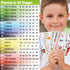 Phonics Flash Cards - Learn to Read in 20 Stages - Digraphs CVC Blends Long Vowel Sounds - Games for Kids Ages 4-8 Kindergarten First Second Grade...
