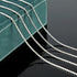 UMAOKANG 16.4 Feet Clear Crystal Rhinestone Close Chain, Silver Stainless Steel Trimming Claw Chains for Bracelet Jewelry Making with Lobster Clas...