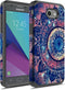 Rosebono J3 Emerge Case - Hybrid Shockproof Graphic Fashion Case for SM-J327 (Mandala)...