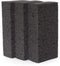 Big Sponge. Made in Europe. 3 Pack, Black. 8.9x4.3x2.4 Inch Extra Large Odorless Commercial Sponge for All Purpose Cleaning...