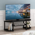 Furinno Turn-S-Tube Wide TV Entertainment Center, Espresso/Black...