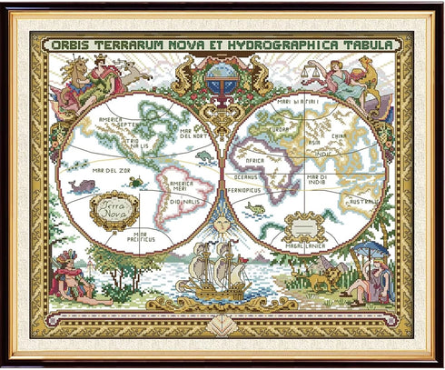 Bilrost Cross Stitch Kits for Beginners Cross Stitch Needlepoint Kits for Adults Stamped Cross Stitch Kits for Adults DIY 14CT Embroidery Patterns...