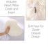 MOOWOO Fluffy Heart Pillow, Shaggy Plush Faux Fur and Sherpa, Cute Soft Throw Cushion, Valentines Day Decorative for Home Bed Couch Gift for Thank...