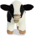 Aurora® Adorable Miyoni® Tots Holstein Calf Stuffed Animal - Lifelike Detail - Cherished Companionship - White 11 Inches...