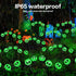 Outdoor Halloween Decorations Solar Grimace Pathway Lights,2PACK 12LED Scary Nightmare Swaying Firefly Lights Waterproof Solar Halloween Lights fo...