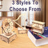 CYAZOO 3in1 3D Wooden Puzzle for Adults Music Box Set-Kids DIY Musical Instrument Model Assembly Puzzles Hands Craft Building Kits Home Decoration...