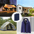 3pcs Nylon Tent Repair Tape Self-Adhesive Tent Repair Patches Tape Waterproof Puncture Repair Patches for Horse Blanket Camping Tent Backpack Awni...