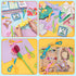 LOVESTOWN Kids Safety Scissors, 4 PCS Blunt Tip Scissor Preschool Training for Toddler & Children, Anti-Pinch Design, Child Hand Eye Coordination ...