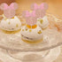 36 Pack Mouse Inspired Cupcake Toppers with Bow Mouse Birthday Cake Decorations Mini Cupcake Picks for Mouse Themed Baby Shower Kids Birthday Part...