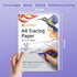 Xulmar Tracing Paper A4 90 GSM - Pack of 30 Sheets Tracing Paper for Sewing Patterns, Drawing Overlays & Sketching on Art Paper & Sketch Book...