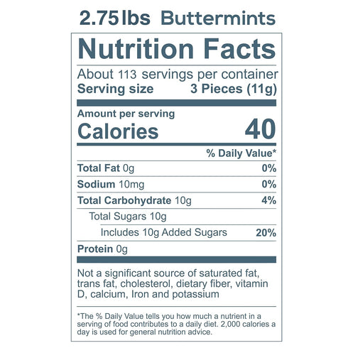 Party Sweets Assorted Pastel Buttermints, 14 Ounce, Appx. 100 pieces from Hospitality Mints...