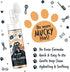 Dog Paw Cleaner No Rinse Foam Cat & Dog shampoo with Silicone Brush Head, waterless grooming products. Travel friendly paw cleaner for dogs defeat...