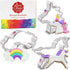 Unicorn Cookie Cutters 3-Pc. Set Made in USA by Ann Clark, Unicorns and Rainbow...