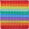 100 Pop It Fidget Toy Rainbow Hundreds Chart for Kids -Counting Toys - Popits for Kids - Count to 100 Numbers - 1st Grade Classroom Must Haves- Bu...