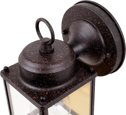 Designers Fountain 1161-RP Porch Outdoor Wall Lantern Sconce, 8in H, Rust Patina...