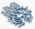 20 Sets - Auger Shear Pins Bolts and Nuts fits Series HS1132 HS624 HS828 HS928 HS724 95701-06016-00 94001-06200-0S Snow Blowers, silver...