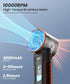 HonHey Portable Handheld Fan Mini Turbo Fan with Adjustable 1-100 Speeds, 4000mAh Battery Operated Fan, Digital Display, High Speed Personal Fan f...