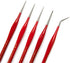 AIT Art Select Micro Detail Brush Set, 5 Miniature Paint Brushes for Fine Detail, Handmade in USA for Trusted Performance, Triangular Handle Desig...
