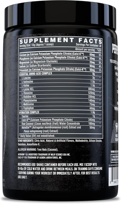 Nutrex Research EAA Hydration | EAAs + BCAAs Powder | Muscle Recovery, Strength, Muscle Building, Endurance | 8G Essential Amino Acids + Electroly...