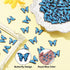 DanLingJewelry 100 pcs Blue Enamel Butterfly Pendant Charms for Butterfly Necklace Jewelry Making Bracelet Earring...