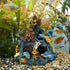 Uniclife Aquarium Decorations Resin Coral Rock Mountain Cave Fish Tank Decor Ornaments Fish House for Betta Rest Hide Play Breed...