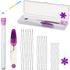 22Pcs Beading Needles for Jewelry Making,Seed Beads Tools,Include 18 Big Eye Beading Needles,Needle Bottle,Needle Threaders,Storage Box...