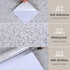 White Granite Marble Contact Paper Glossy Terrazzo Marble Wallpaper for Bathroom Kitchen Countertops Removable Waterproof Self Adhesive Granite Ma...