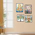 4 Pcs Special Shape Rhinestone Diamond Art Painting Kits, Animals Diamond Art Kits for Adults Beginner, DIY Diamond Dots Art Painting by Number fo...