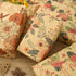 BULKYTREE Kraft Floral Wrapping Paper for Girls Kids Men Women Birthday Wedding Mothers Day Bridal Shower Wedding Graduation - 6 Large Sheets Flow...